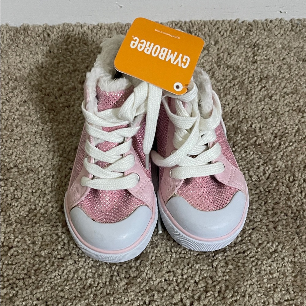 Gymboree Pink and White Kids Sneakers, brand new